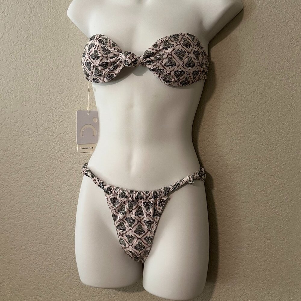 Commense, Bandeau Bikini, Size Small, New with Tags